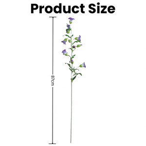 Flores de Campanula de Seda Artificial de Alta Calidad para Decoración de Bodas, Fiestas y Centros de Mesa - Product Image 2