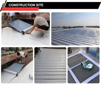 Ruban d'étanchéité en aluminium et caoutchouc butyle pour la réparation des fuites de toiture, imperméabilisation, durable, pratique et rapide.
