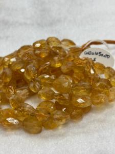<b>Citrin</b> Cutting Tumble Beads Strands - Product Image 3