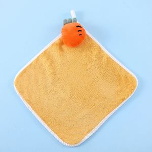 Serviette de toilette carrée en microfibre à motif de dessin animé, séchage rapide, absorbante, tissée, pour bébés, enfants, usage domestique et maternelle - Product Image 2