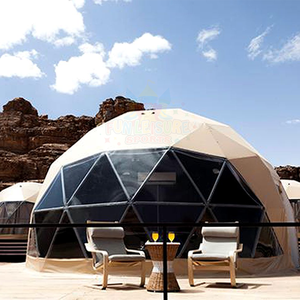 Domo Geodésico Personalizado para Exteriores, Carpa con Paredes <span class=keywords><strong>de</strong></span> Vidrio Impermeables, Invernadero Transparente, Domos para Glamping, Carpa para Eventos - Product Image 5