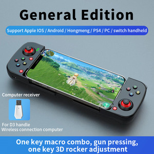 Manette de jeu sans fil à capteurs Hall, six axes, Bluetooth, pour Android, <span class=keywords><strong>PC</strong></span>, Win7, très vendue - Product Image 6