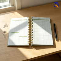 Agenda planificateur 2027 à succès avec pages quotidiennes et hebdomadaires et espace pour notes, idéal pour la gestion des réunions de bureau