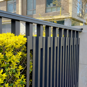 Clôture moderne en aluminium thermolaqué - Panneaux <span class=keywords><strong>de</strong></span> clôture imperméables pour la sécurité et l'intimité <span class=keywords><strong>de</strong></span> la villa, du jardin et <span class=keywords><strong>de</strong></span> la cour - Product Image 3