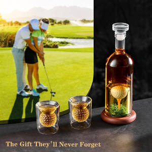 พื้นที่บาร์กลางแจ้งสไตล์สปอร์ตพร้อมชุดแก้ววิสกี้ธีมกอล์ฟ<span class=keywords><strong>ราคา</strong></span>โรงงาน - Product Image 5