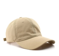 Casquette snapback en nylon non structuré 6 panneaux personnalisée Casquette de baseball avec logo brodé pour femme et homme dans le sport Vente en gros