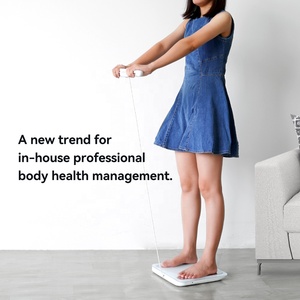 Untuk Welland Dual type-c Link BT Smart Body skala lemak 8 elektroda Digital kamar mandi skala analisis laporan 180kg Max berat badan - Product Image 6