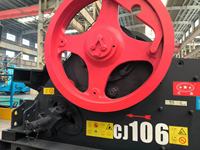 Concasseur à mâchoires CJ106 de qualité fiable, capacité de 150-500t/h, concasseur primaire de roche à grande capacité pour pierres dures, granit, basalte