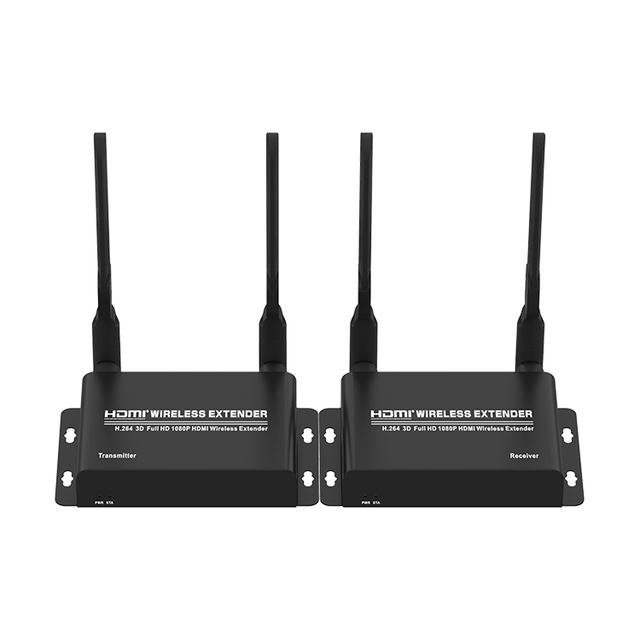 Wireless Hdmi Transmitter and Receiver 4K Kit 165FT/50M Video/Audio HDMI Wireless Extender Kit for PC Laptop Camera PS5 to HDTV