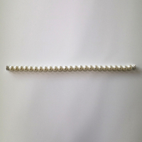 Attaches de rideaux en métal/plastique écologiques en gros, cordes décoratives, clips magnétiques perlés à forte capacité de support