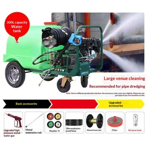 Nettoyeur de voiture électrique haute pression avec nettoyage à l'<span class=keywords><strong>eau</strong></span> froide, réservoir d'<span class=keywords><strong>eau</strong></span> de 300 L, rinçage sans résidus, <span class=keywords><strong>machine</strong></span> à <span class=keywords><strong>laver</strong></span> à pression pour voiture - Product Image 4