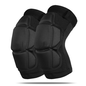 Knee And Elbow Pads Black XL L Size Windproof Protection For Football Unisex - Product Image 1