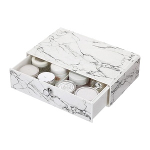 Organizador <span class=keywords><strong>de</strong></span> maquillaje <span class=keywords><strong>de</strong></span> mármol <span class=keywords><strong>de</strong></span> gran capacidad, cajón <span class=keywords><strong>de</strong></span> almacenamiento rectangular a prueba <span class=keywords><strong>de</strong></span> polvo para joyería, organizador <span class=keywords><strong>de</strong></span> escritorio <span class=keywords><strong>de</strong></span> <span class=keywords><strong>plástico</strong></span> apilable - Product Image 6