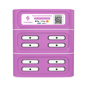 Estación <span class=keywords><strong>de</strong></span> Carga Compartida con 8 Ranuras, Alquiler <span class=keywords><strong>de</strong></span> Baterías Portátiles, Compartición <span class=keywords><strong>de</strong></span> Baterías Portátiles <span class=keywords><strong>de</strong></span> 5000 mAh para Restaurantes - Product Image 2