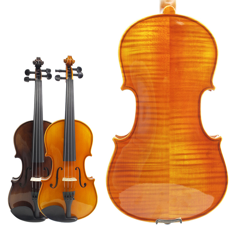2026 New Model Professional Flamed Violin