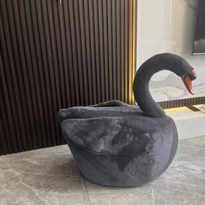 Đơn lười biếng ghế đáng yêu trẻ em 'thiên Nga sang trọng Chaise phòng chờ ghế thoải mái với thiết kế thiên nga độc đáo - Product Image 6