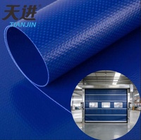 Rouleau de bâche industrielle en PVC TianJin, porte rapide en PVC, rouleau de tissu en PVC pour l'industrie logistique