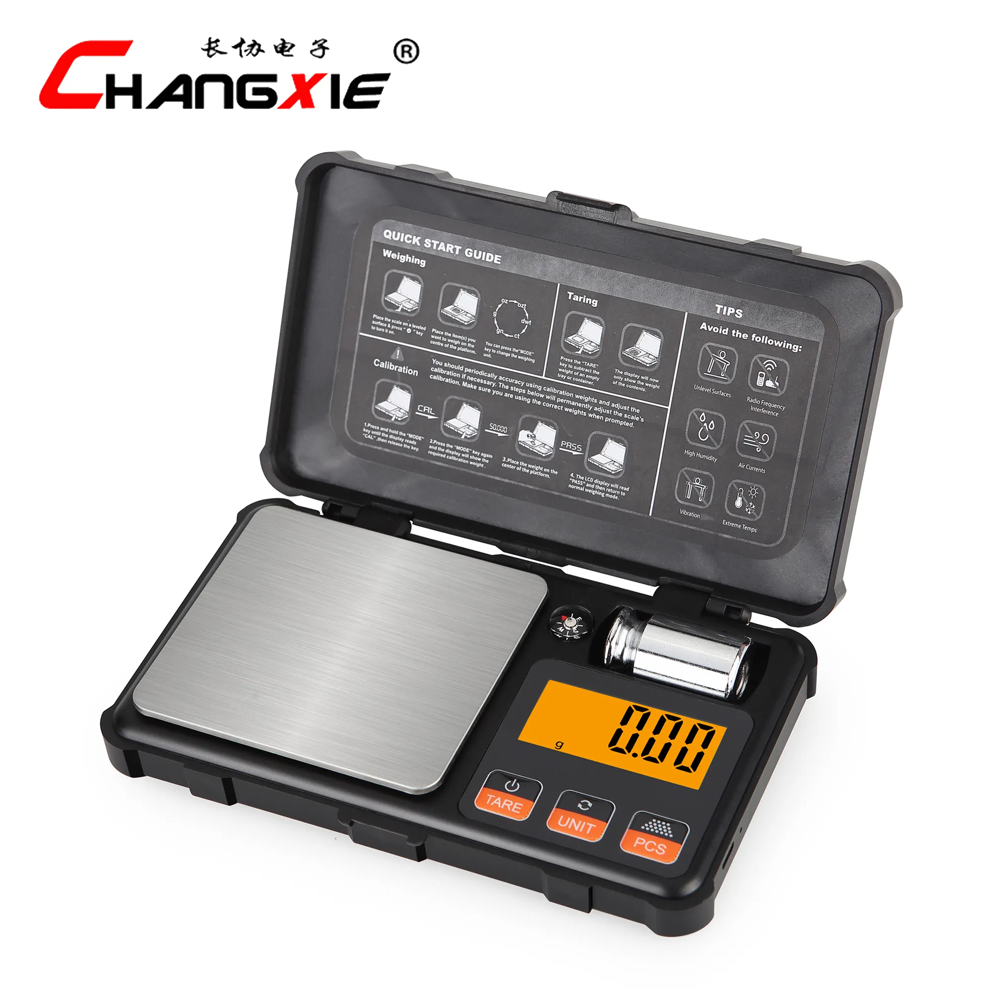 Hot Selling USB Rechargeable 0.01g Digital Electronic Weight Tool Box Jewelry Scale 0.01 Pocket Balance