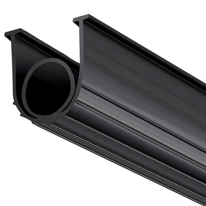 U-Form O-Ring Garagentor unten Wetterschutz Gummi dichtung mit T-Enden - Product Image 2