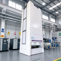Système de rayonnage d'entrepôt en acier, module de levage vertical, équipement de stockage automatisé avec une capacité de 1000 kg