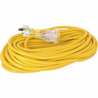 AU Câble d'extension de 15 mètres Prise et prise jaune Rallonge extérieure de 10 ampères pour atelier de garage de bureau à domicile
