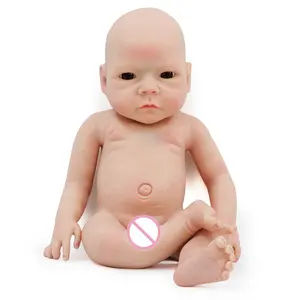 Moldes de 18 pulgadas para niñas muñecas Reborn realistas regalo cuerpo completo silicona bebes reborn de silicona