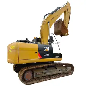 Excavateur sur chenilles CAT 320D d'origine japonaise Excavatrices d'occasion CAT 320