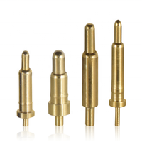 Goupilles de contact électriques, 3 broches, 5 broches, 11 broches, 12 broches, en laiton, pas cher, pour sonde, pcb, 50 pièces