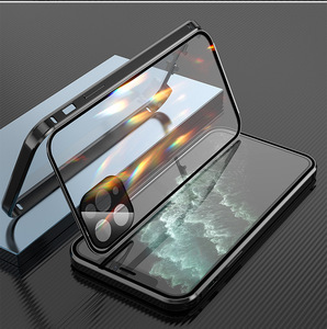 <span class=keywords><strong>Funda</strong></span> Magnética de Doble Cara con Absorción de Impactos <span class=keywords><strong>para</strong></span> Teléfono Móvil <span class=keywords><strong>Samsung</strong></span> <span class=keywords><strong>S22</strong></span> S21 S23 S24 <span class=keywords><strong>Ultra</strong></span>, Cubierta A21 con Electroplacado - Product Image 1