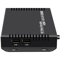 Décodeur vidéo 4K H.265 & H.264 HEVC avec sortie audio HDMI pour affichage publicitaire, médias, caméra IP, diffusion en direct de vidéos sportives