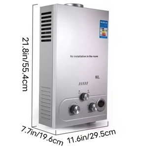 <span class=keywords><strong>Calentador</strong></span> de <span class=keywords><strong>Agua</strong></span> a <span class=keywords><strong>Gas</strong></span> sin Tanque de 6L/8L/10L/12L/16L/18L, <span class=keywords><strong>Calentador</strong></span> de <span class=keywords><strong>Agua</strong></span> Instantáneo a <span class=keywords><strong>Gas</strong></span> Propano/<span class=keywords><strong>Butano</strong></span> - Product Image 6