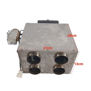 Refrigeración Universal eléctrica 24V estacionamiento <span class=keywords><strong>12</strong></span> voltios coche debajo del tablero AC DC <span class=keywords><strong>12</strong></span> V <span class=keywords><strong>aire</strong></span> <span class=keywords><strong>acondicionado</strong></span> automático <span class=keywords><strong>para</strong></span> Camper autocaravana - Product Image 4