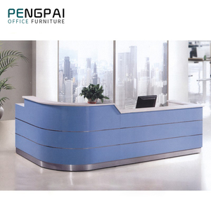 Diseño de Mostrador de Recepción Personalizado para Barbería/Oficina - Product Image 3