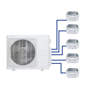 Unità Interna Multi-Zona OEM 12000 Btu, <span class=keywords><strong>Condizionatore</strong></span> d'Aria a <span class=keywords><strong>Cassetta</strong></span> a 4 Vie per Soffitto - Product Image 5