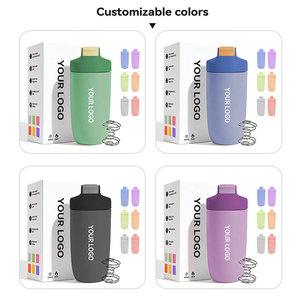 Botella Mezcladora de Proteínas Personalizada, Botella Mezcladora de Proteínas de Acero Inoxidable con Aislamiento al Vacío, Botella Mezcladora de Proteínas Ecológica <span class=keywords><strong>para</strong></span> Gimnasio - Product Image 3