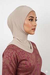 Fornitore Malese Harga Kilang Inner Cap9 Anak Tudung <span class=keywords><strong>Tak</strong></span> Sakit Telinga Bertali Beropol Muat S-XL Reliable Supply Partner - Product Image 4