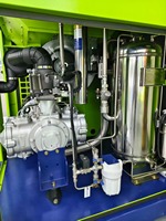 Compresseur d'air à vis Panrui 10HP 20HP 50HP 75HP 100HP 10-13 Bar ISO 8573 Classe 0, sans huile, lubrifié à l'eau, pour applications alimentaires et médicales