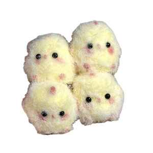 ของเล่นบีบคลายเครียด CHENXI Mini Chick Taba สควิชชี่ยอดนิยม ขนาด 2*3 ซม. ทำจากซิลิโคน สำหรับเด็กอายุ 5-7 ปี ของขวัญสำหรับเด็กทั้งชายและหญิง - Product Image 1