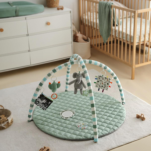 <span class=keywords><strong>Tapis</strong></span> <span class=keywords><strong>de</strong></span> gymnastique pour bébé avec 6 jouets détachables pour le développement <span class=keywords><strong>de</strong></span> la <span class=keywords><strong>motricité</strong></span>, lit en coton doux pour les activités <span class=keywords><strong>de</strong></span> bébé - Product Image 5