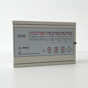 Système d'<span class=keywords><strong>alarme</strong></span> <span class=keywords><strong>incendie</strong></span> au meilleur <span class=keywords><strong>prix</strong></span>, panneaux de commande conventionnels 4 zones avec sonnette d'<span class=keywords><strong>alarme</strong></span> et détecteur de fumée - Product Image 2