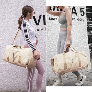 Borsa Sportiva da Esterno per il Weekend, Organizer per il Tempo Libero, Borsa da Palestra in Oxford 600D per Uomo e Donna, Cubi da Viaggio Rosa - Product Image 2