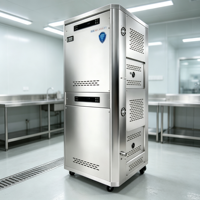 Générateur de vapeur vertical commercial à double chambre 160 kW 220 kg/h Chaudière à vapeur naturelle à haute efficacité pour brasserie