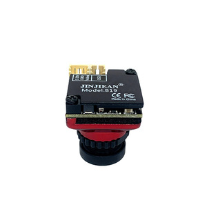 Kamera FPV HOSHI JINJIEAN B19 Mini 1/<span class=keywords><strong>3</strong></span> CMOS 1500TVL dengan Lensa <span class=keywords><strong>2</strong></span>.1mm PAL/NTSC, OSD Internal, Daya Dapat Diatur 5V-30V untuk Balap RC - Product Image 4