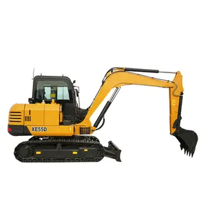 5.5T Excavator Diesel Digger Micro Excavator And Mini Excavator Accessories XE55DA
