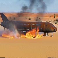 Avion flexible réaliste de simulateur d'incendie d'avion sur le système d'entraînement d'incendie d'aviation de feu