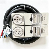 Boîtier de distribution d'interrupteurs industriel extérieur 56E résistant aux intempéries IP66, conforme aux normes AS/NZS, pour ferme, atelier, site commercial