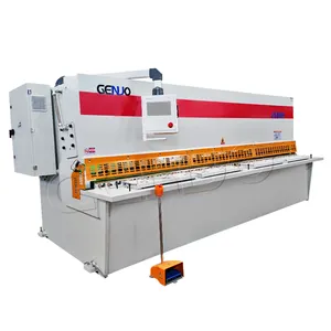 Qc12k 4x2500mm Small Nc Hydraulic Shearing Machine Gas-Electric Hybrid Mini Metal Plate Swing Beam Shear