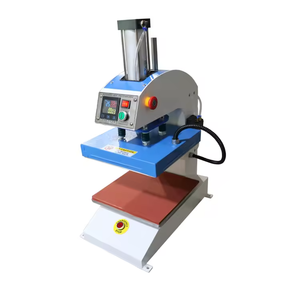 Máquina de prensa de calor de impresión de camisetas para niños pequeños 10*10cm fuerza de presión de aire Transferencia de tela de hierro <span class=keywords><strong>Foces</strong></span> pecho/cuello camisas motor - Product Image 3