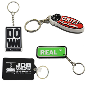 Promotional <b>Keychains</b> PVC Key Chain Manufacturer Wholesale Cheap Custom 2D 3D Silicon Rubber Soft PVC Keychain - Product Image 1