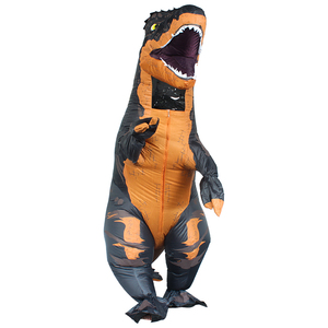 Halloween Disfraz <span class=keywords><strong>De</strong></span> Dinosaurio Inflable T-rex Mascotte Dino Costume <span class=keywords><strong>Trex</strong></span> Blow up Costume Gonflable T Rex Dinosaure Costume pour Adulte - Product Image 3
